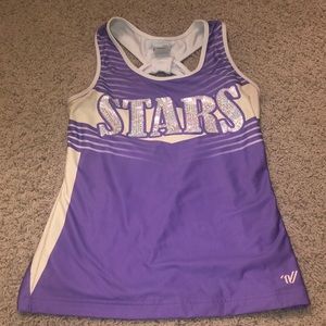 World Cup Shooting Stars Purple Practice Tank